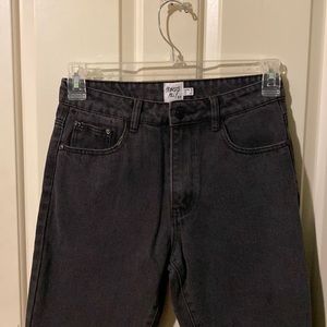 black princess polly mom jeans